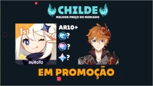 ✨ Genshin Impact - Conta com Childe 5⭐ AR10 ✨