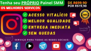 Painel de Seguidores - Redes Sociais