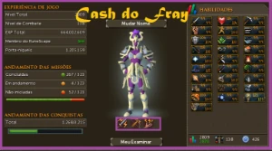 Contas com segurança é na Cash do Fray - Runescape RS
