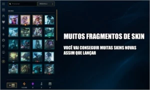 Conta League of Legends 1173 skins Todos Campeões LOL