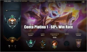 Conta League of Legends 1173 skins Todos Campeões LOL