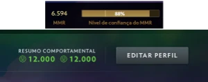 Vendo conta Dota2 - 6.6k - DOTA 2