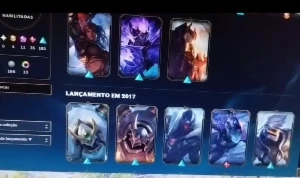 Conta no lol com 500 skins - League of Legends