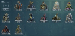 Conta Warframe MR18 - Outros