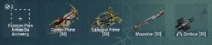 Conta Warframe MR18 - Outros