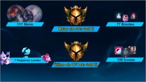 CONTA LEAGUE OF LEGENDS - AS MELHORES SKINS - LVL 291 LOL