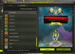 Conta dofus - Escudo Batalhador, Capiutubi, Escudo Twitch