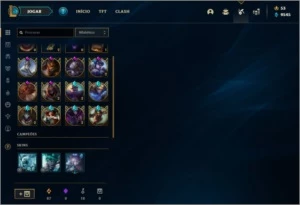 VENDO CONTA LOL, UNRANKED Ex-Diamante IV, 116 skins - League of Legends