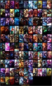Conta Ouro 5/Platina 4 com mais de 110 Skin - League of Legends LOL