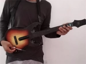 Controle jogo "Guitar Hero" de xbox360 - Produtos Físicos