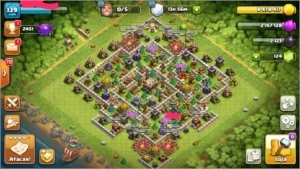 CV 11 Ecológico, 2 Passes.. Muros Full - Clash of Clans