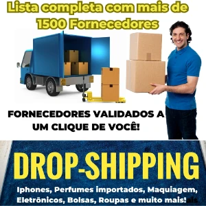 5600 Fornecedores Dropshipping