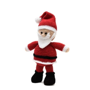 Papai Noel em amigurumi - Artesanato e Personalizados