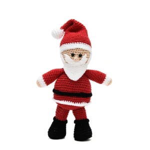 Papai Noel em amigurumi - Artesanato e Personalizados