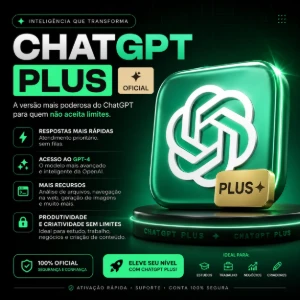 Chat Gpt 5.6 Plus 30 Dias Privado - Assinaturas e Premium