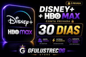 Disney + Hbo Max 30 Dias Tela Privada (Entrega Automática) - Assinaturas e Premium