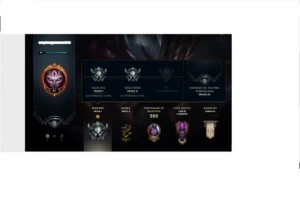 Conta top, foi gasto nela 648 reais, 85 campeões 60 skins. - League of Legends LOL