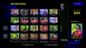 Pc Stean, Rodri 107, Olise Blitz Curler, Doue Blitz Curler - eFootball PES