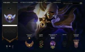 Conta LoL - 332 Skins - Full Champ - Gold IV - Level 245 - League of Legends