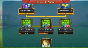 Conta 340M com heroi pago - Lords Mobile
