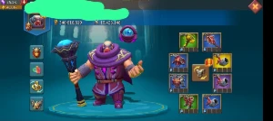 Conta 340M com heroi pago - Lords Mobile