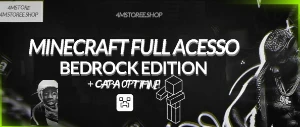 Conta Minecraft Full Acesso Bedrock Edition + brinde!