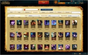 Conta 105 skins, ouro IV 115 champions - League of Legends LOL