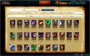 Conta 105 skins, ouro IV 115 champions - League of Legends LOL