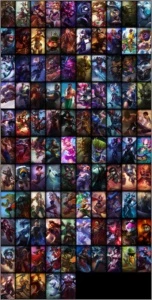 Conta 105 skins, ouro IV 115 champions - League of Legends LOL