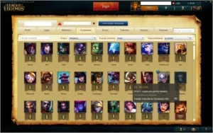 Conta 105 skins, ouro IV 115 champions - League of Legends LOL
