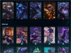 CONTA LEAGUE OF LEGENDS PLATINA 3 LOL