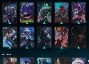 CONTA LEAGUE OF LEGENDS PLATINA 3 LOL