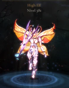 Conta MegaMU Elfa 197 Resets - Set Guardian 10k HP Asa 2.5 - MU Online