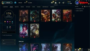 Conta League of Legends + Valorant- Vandal Ancifogo  LOL