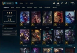 Vendo Conta League of Legends LOL