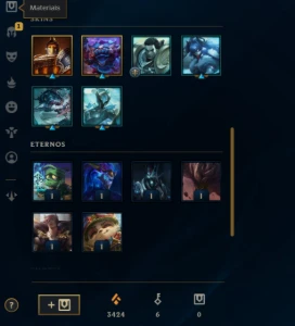 Conta NFA league of legends LOL