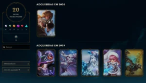 Conta NFA league of legends LOL