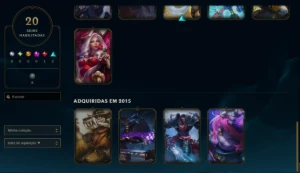 Conta NFA league of legends LOL