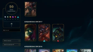 Conta NFA league of legends LOL