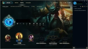 Conta Platina 80champs 20skins Borda - League of Legends LOL