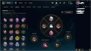CONTA MESTRE COM 419 SKINS - League of Legends LOL