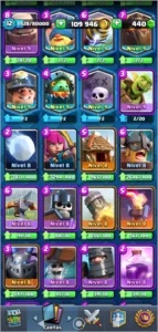 Venda conta Clash lvl12 100k de ouro - Clash Royale