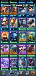 Venda conta Clash lvl12 100k de ouro - Clash Royale