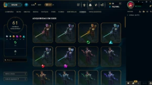 Conta de 2019, ex gm 2x - League of Legends LOL