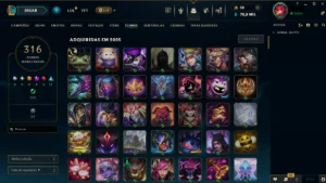 Conta de 2019, ex gm 2x - League of Legends LOL