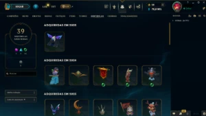 Conta de 2019, ex gm 2x - League of Legends LOL