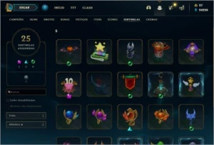LVL 322 TODOS OS CHAMPS 413 SKINS/VALORANT TODOS OS AGENTES - League of Legends LOL