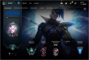 LVL 322 TODOS OS CHAMPS 413 SKINS/VALORANT TODOS OS AGENTES - League of Legends LOL