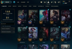 [Entrega Automática] Conta Lol Ouro, 58 Skins, 2 Lendárias - League of Legends