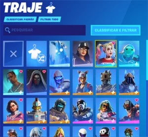 Conta de Fortnite Com muitas Skins e picaretas Raras.